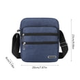 thumbnail image 3 of Chest Bag Fabric Material Crossbody Bag Sports Chest Bag Portable Multi Pocket Storage, 3 of 6