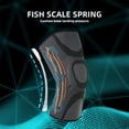 thumbnail image 2 of 2pcs Ultra Knee Compression Sleeve - Professional Knee Brace  Elastic Knee Wraps Patella Stabilizer with Silicone Gel Spring Support  Knee Support Non-slip for Men Women, 2 of 7