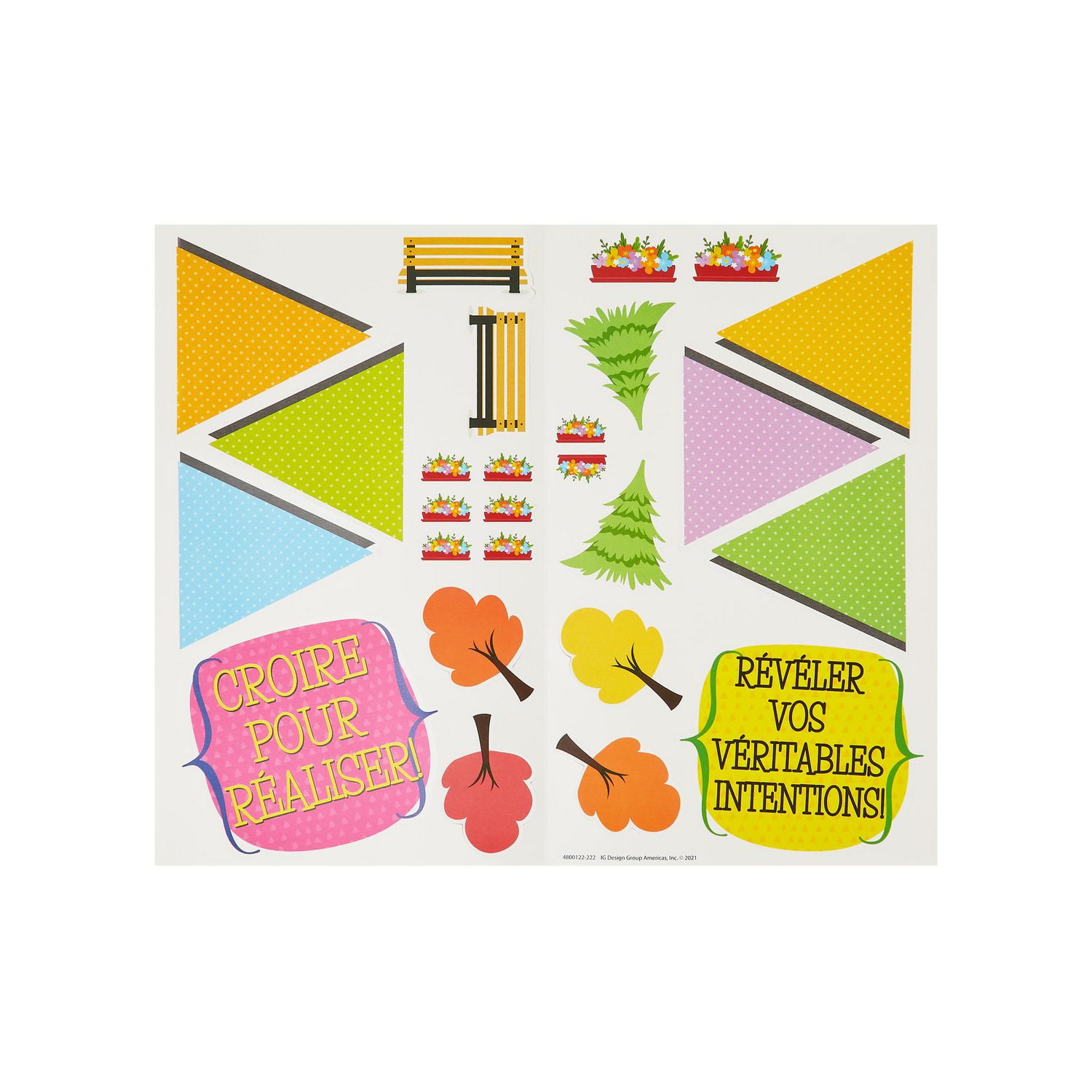 Ensemble de Babillard de Motivation Pen + Gear, Décor de salle de classe