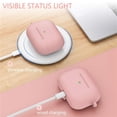 thumbnail image 5 of Airpods 3(2021), Apple Airpod 3rd Generation Women's Case, Air Pod 3rd Generation Charging Case Silicone Case with Pom Pom Keychain Accessory(Green), 5 of 5