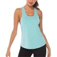 thumbnail image 1 of EYIIYE Women' s Casual Gym Racer Back Running Vest Fitness Jogging Tank Top, 1 of 4