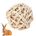 thumbnail image 4 of Corn Husk Toy Ball, Safe Small Animal Chew Toy  For  For Hamster, 4 of 8