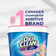 thumbnail image 4 of OxiClean All‑Purpose Baby Enzyme Stain Remover Powder for Cloth Diapers & Bedding, Colour Safe, Fragrance Free, 1.36 kg, 4 of 6