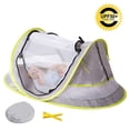 thumbnail image 4 of Baby Beach Tent Portable Pop Up Tent UPF 50+ Sun Shelters Baby Shade with Mosquito Net Sun Shade Beach Umbrella for Infant, 4 of 4