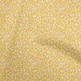 thumbnail image 1 of oneOone Popeline de Coton Tissu Jaune Alphabet Matériel de Robe Tissu Imprimé Tissu au Mètre 56 Pouces de Large, 1 of 4