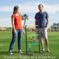 thumbnail image 4 of GoSports Ladder Toss Game with 6 Bolo Balls Indoor Outdoor Backyard Lawn Game, 4 of 7