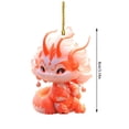 thumbnail image 3 of Adorable Baby Charm Pendant Soft Fabric Details Perfect Nursery Or Keychain Accessory Cute Idea & For All Ages, 3 of 5