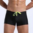 thumbnail image 2 of Men Breathable Trunks Pants Not Pockets Swimwear Beach Shorts Slim Wear, 2 of 9