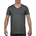 thumbnail image 4 of Gildan Mens Soft Style V-Neck Short Sleeve T-Shirt, 4 of 5