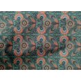 thumbnail image 4 of oneOone Cotton Poplin Fabric Leaves & Floral Block Print Fabric BTY 42 Inch Wide, 4 of 4