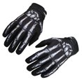 thumbnail image 2 of Becaristey Autumn Winter Gloves For Motorcycle Cycling Waterproof And Durable Shockproof Skeleton Riding Gloves white XS锛坘id锛?1Set, 2 of 6