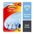 thumbnail image 1 of Command™ Clear Small Wire Hooks, 17067CLR-C, 1 of 9