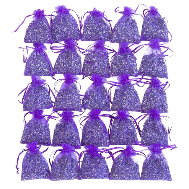Dried Flower Bag Of 25 Fragrant Drawer Closet Wardrobe Freshness Natural Scented Potpourri 25PCS