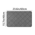 thumbnail image 3 of Cagogo under $5 Plush Bathroom Rug, Patterned Bathroom Floor Mat, Absorbent Non Slip Shower Bath Rug, Machine Washable Bath Tub Mat, Decorative Bathroom Carpet for Living Room, Anti Slip Bathroom Mat, 3 of 7