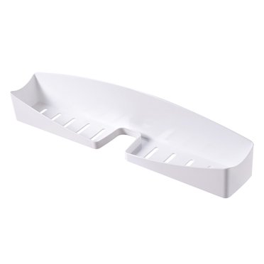 Faucet Rack Plastic Sink Caddy Organizer Faucet Sponge Holder for Kitchen