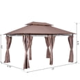 thumbnail image 2 of Outsunny 10x13 gazebo, 2 of 2