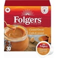thumbnail image 1 of Folgers Caramel Drizzle Flavoured Light Roast Coffee pods 30 count ( 1 PACK ), 1 of 5