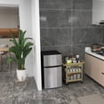 thumbnail image 2 of HOMCOM Mini-Frigo de 3,2 Pi3 avec Congélateur Tablette Ajustable Portes Réversibles, 2 of 10