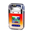 thumbnail image 2 of Big Savings! Creative Gradient Color Lighter, Outdoor Windproof Lighter with Double Arcs, Cool Transparent Lighter for BBQ, Camping, and Fire Starting, 2 of 6