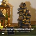 thumbnail image 4 of Outsunny 4-Tier 28.3" Resin Solar Water Fountain with LED Lights and Pump, 4 of 10
