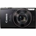 thumbnail image 2 of Canon PowerShot IXY 650 (ELPH 360) HS Digital Camera (Black) with 2 Pack 32GB Memory Card + Case + Tripod + ZeeTech Professional Bundle, 2 of 5