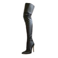 thumbnail image 4 of Bottes Cuissardes Décontractées Activités de Plein Air Imperméables pour Femmes Bottes Genou 41, 4 of 10