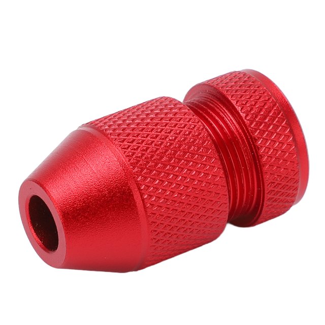 Collier d'Arrêt de Perceuse, Collier Réglable Rouge pour Perceuse en Plastique pour Perceuse de 0.04 à 0.2 Po