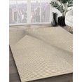 thumbnail image 3 of Ahgly Company Tapis d'Intérieur Lavables en Machine, Carrés Transitionnels Brun Amande Foncé, 5' Carré, 3 of 7