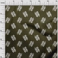 thumbnail image 2 of oneOone Georgette Viscose Fabric Geometric Kasuri Printed Craft Fabric BTY 42 Inch Wide, 2 of 4