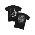 thumbnail image 2 of Bruce Lee Stand Alone Black Adult T-Shirt Tee, 2 of 3