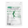 thumbnail image 3 of GUM® Dual Technique Flosser, Complete Whole Mouth Clean, Front and Back Reach with Twisted Plaque-Grabbing Floss, Fresh Mint Flavour, 50 Count, 3 of 9