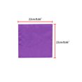 thumbnail image 3 of INSPIRE CHIC Men's Pocket Squares Solid Color Handkerchiefs for Wedding Party Violet, 3 of 4