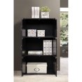 thumbnail image 4 of Hodedah HID33 Armoire de Rangement Fermée pour la Maison à 6 Portes et 3 Tablettes, Noire, 4 of 5