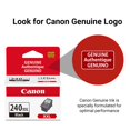 thumbnail image 3 of Canon PG-240XXL Black Ink Cartridge, Extra High-Yield, 3 of 5