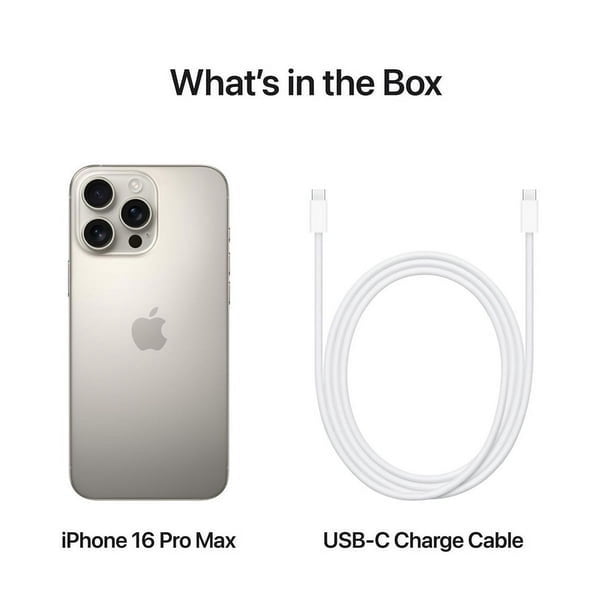 iPhone 16 Pro Titanium White Titanium 512GB - Walmart.ca