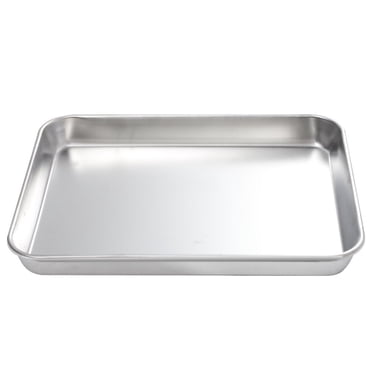 Plaques de Cuisson en Acier Inoxydable Robustes Poêle pour Four Grille-Pain Plaque de Gril Barbecue Feuille Poêle Hôtel Sushi Plaque à Biscuits B
