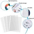 thumbnail image 3 of Rongmo 11 Hole Sheet Protectors, Letter Size, Sheet Protectors, Clear, 50 Count, 50 Pack, 3 of 6