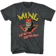 thumbnail image 1 of Flash Gordon Ming Pathetic Black Heather Adult T-Shirt 6Xl, 1 of 2