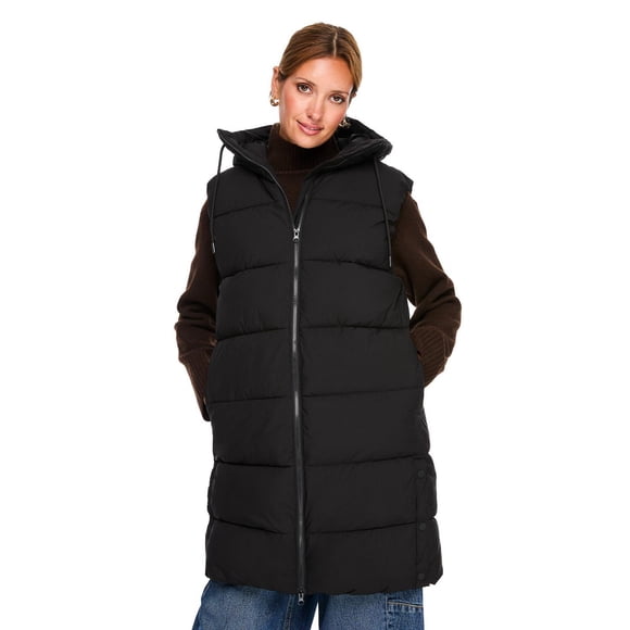 George Women's Long Quilted Vest