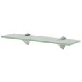 thumbnail image 1 of vidaXL Floating Shelf Glass 40x10 cm 8 mm, 1 of 3