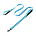 thumbnail image 1 of Double Handle Dog Leash Traffic Control Odor Proof Easy To Clean Coated Wide Nylon Strap With 2 Handles Suitable For Beach/muddy Exploration/training Tibetan Accessories Care Accessories Pet Supplies, 1 of 3