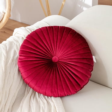 Boovnll Throw Pillows, Round Pumpkin Cushion Solid Color Window Cushion Thick Cushion, Throw Pillow, Pillow, Pillows