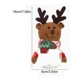 thumbnail image 1 of Chocolate Gift Box Christmas Decorations Plastic Christmas Candy Can Santa Claus Transparent Gift Box Candy Box Santa Claus Decoration, 1 of 2