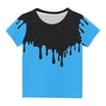 thumbnail image 2 of DPTALR Garçons Filles T-Shirts de Pâques Manches Courtes Haut Graphique Amusant 3-14 Ans, 2 of 5
