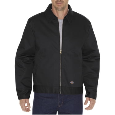 Dickies Mens Insulated Eisenhower Jacket, L Regular, Black