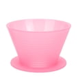 thumbnail image 1 of Pour Over Coffee Maker, Food Grade Flat Bottom Slow Filter Cone Single Cup Coffee Filter for Home Restaurant Camping, 1 of 7