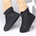 thumbnail image 3 of Unisex Shoes Covers Rain Boots Cover PVC Reusable Non-slip Cover Waterproof, 3 of 9