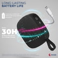 thumbnail image 3 of OXAA PicoOX Portable Bluetooth Speaker 5W, 30H Playtime, Deep Bass, Type-C Fast Charging, Rugged Mini Speaker for Travel & Outdoor Fun, 3 of 7