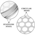 thumbnail image 3 of SKISUNO Garden Sieve For Soil Stainless Steel Round Sifting 1Pack, 3 of 8