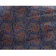 thumbnail image 4 of oneOone Georgette Viscose Fabric Floral & Paisley Block Printed Fabric 1 Yard 42 Inch Wide, 4 of 4